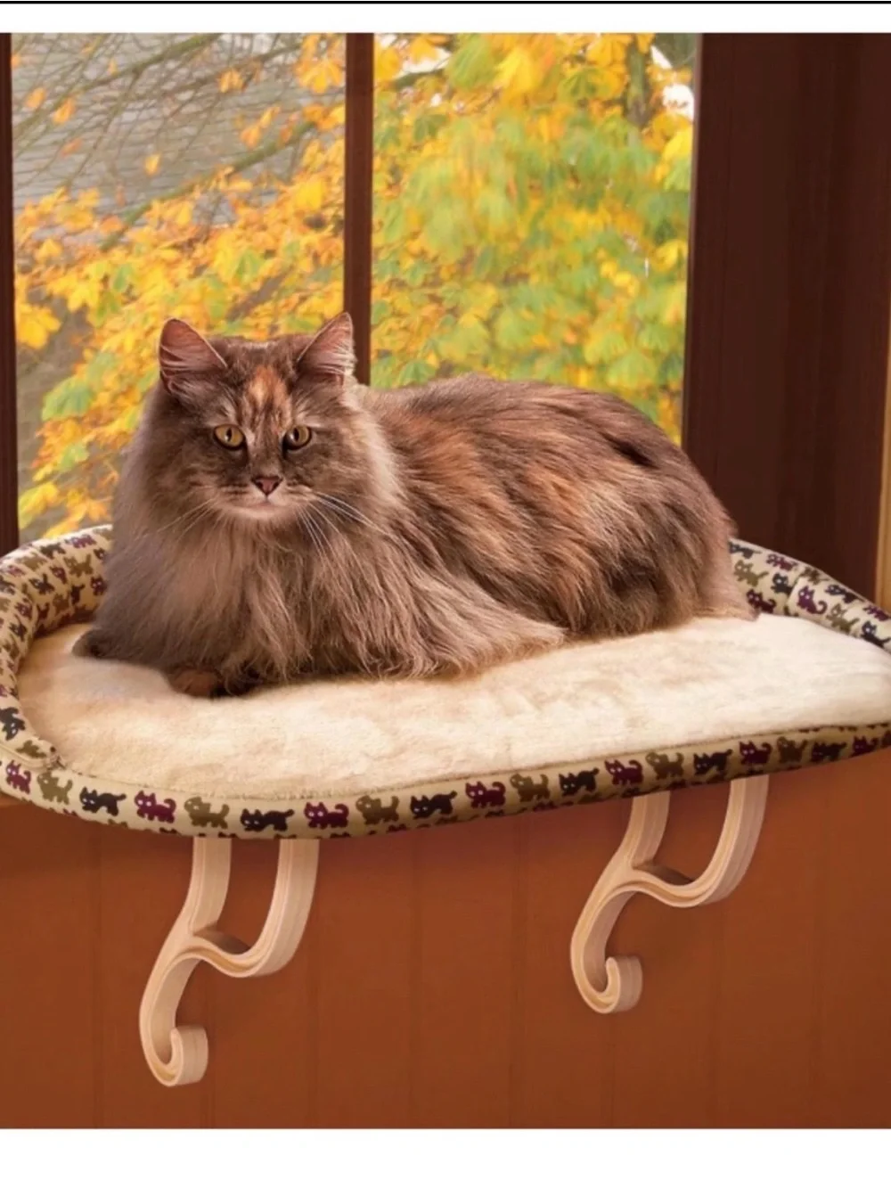 Bundle of 2 - K&H Pet Products Deluxe Kitty Sill Cat Window Perches